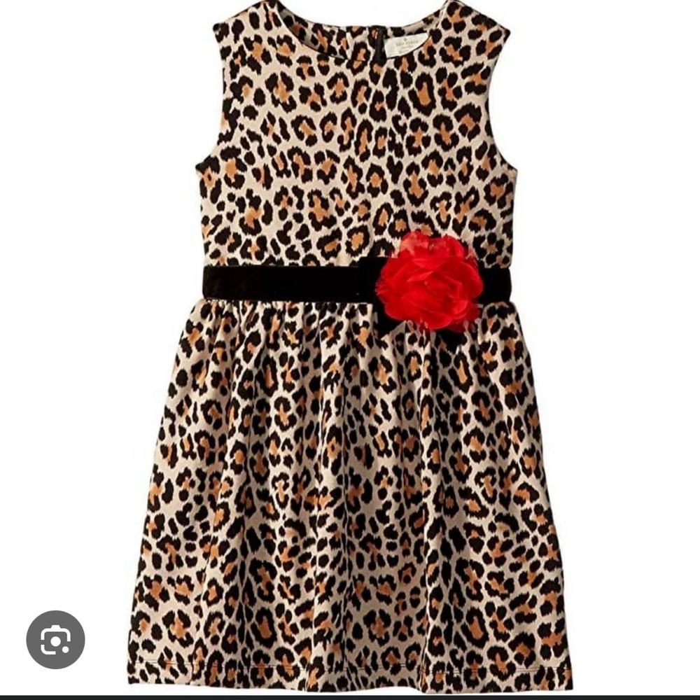 Kate Spade Girls Leopard Dress